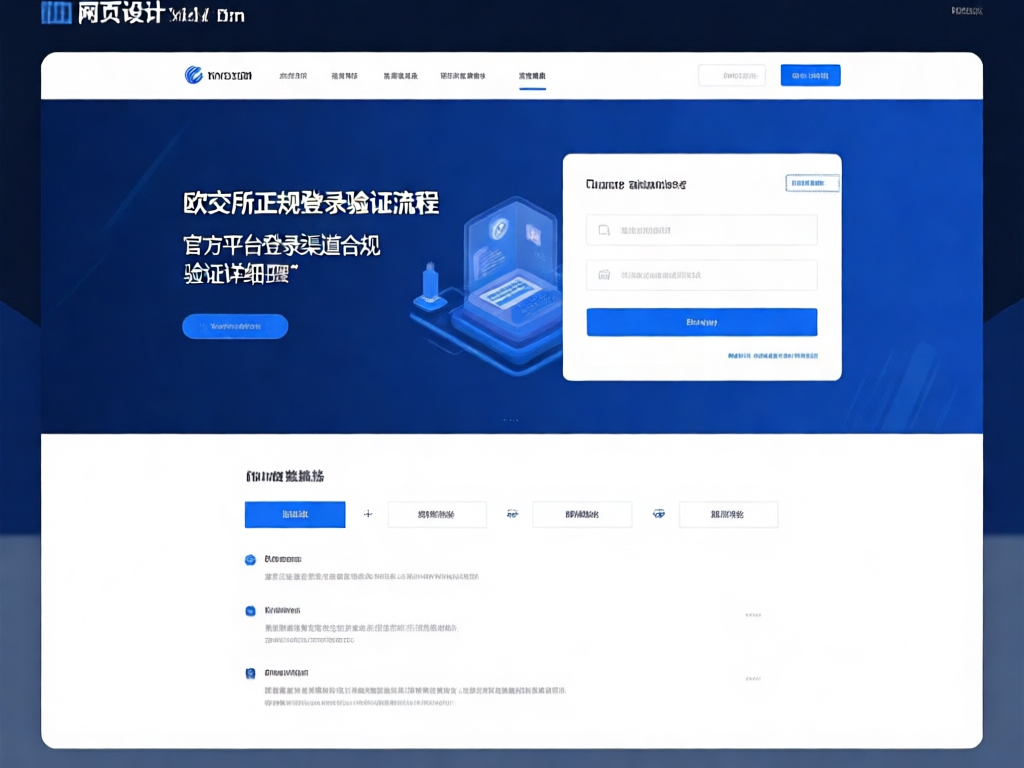欧交易所登录验证示意图